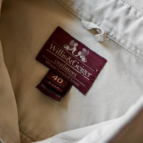 Willis & Geiger Hemingway Bush Jacket