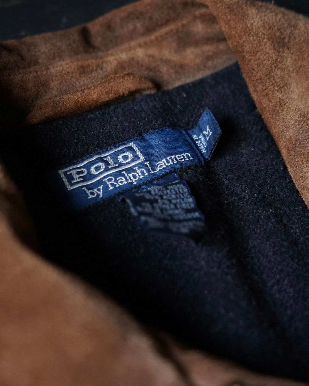 90s美品polo by ralph laurenjacket Vintage 90s White Polo Ralph Lauren Harrington Jacket (S