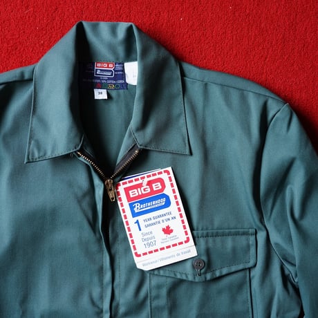 Dead Stock Big B Zipped Work Jacket