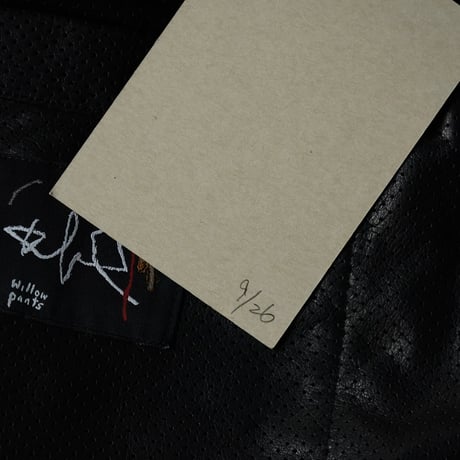 Willow Pants P-007 Leather Short