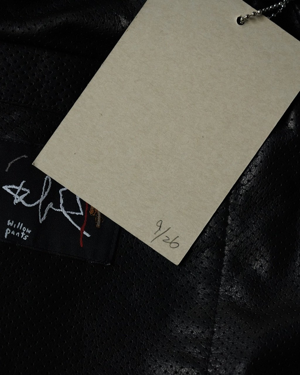 Willow Pants P-007 Leather Short | globule mag.