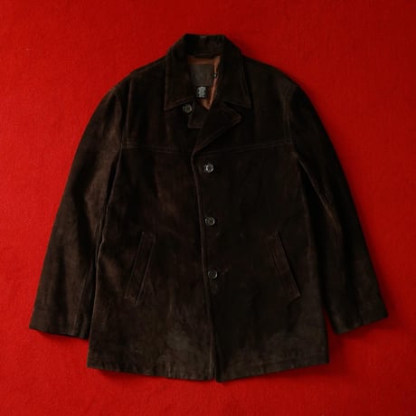 J.Crew Suede Leather Coat