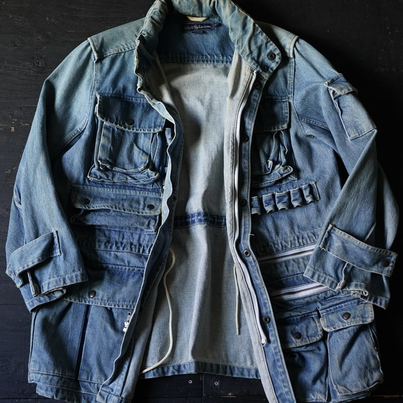 Ralph Lauren Denim Photographer Jacket (90s M )