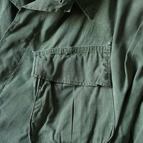 US Army Jungle Fatigue Jacket (60s about S)