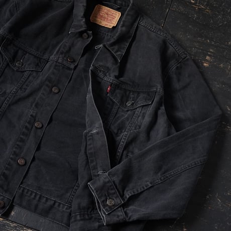 Levi's 70503 Black Denim Jacket (00s XXL Euro Model)
