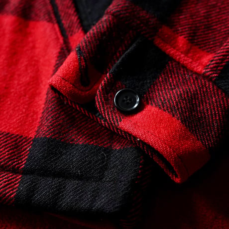 Woolrich Buffalo Plaid Double Mackinaw Jacket