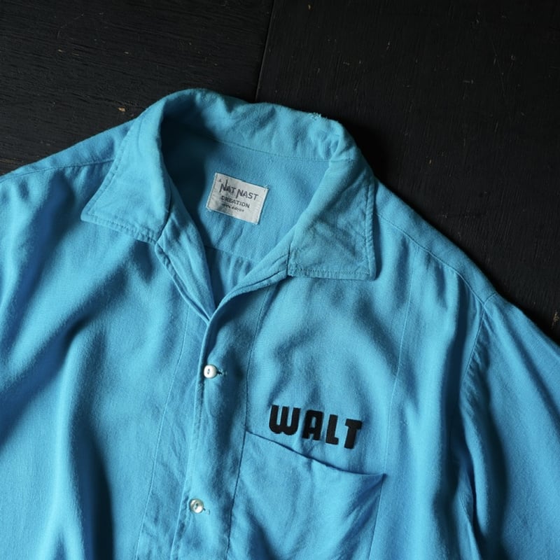Nat Nast Bowling Shirt (60s aboutM Good Color)