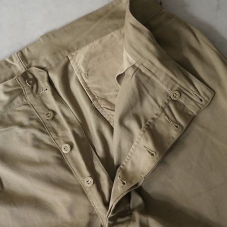 French Army M-52 Cotton Twill Trousers