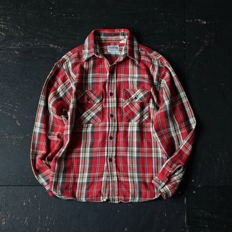 Five Brother Flannel Shirt (70-80s L made in USA)