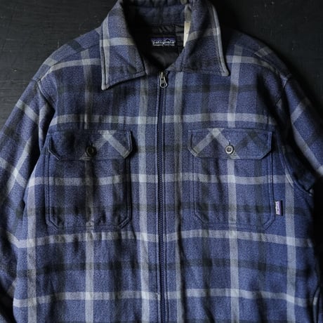 Patagonia Quilting Lined Shirt Jacket (00s S made in Romania)