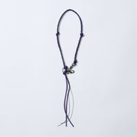 globule mag. × B:TOGETHER Necklace / Purple × Black