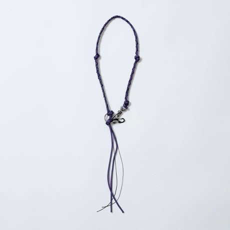 globule mag. × B:TOGETHER Necklace / Purple × Black