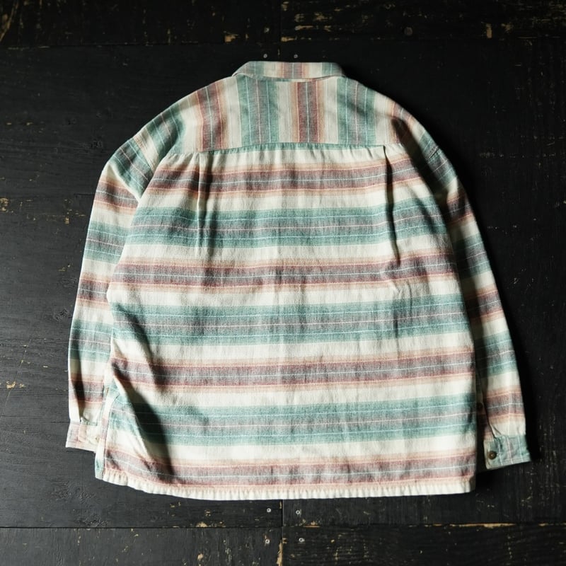 Patagonia Sunny Stripe Flannel Shirt (90s XL ma
