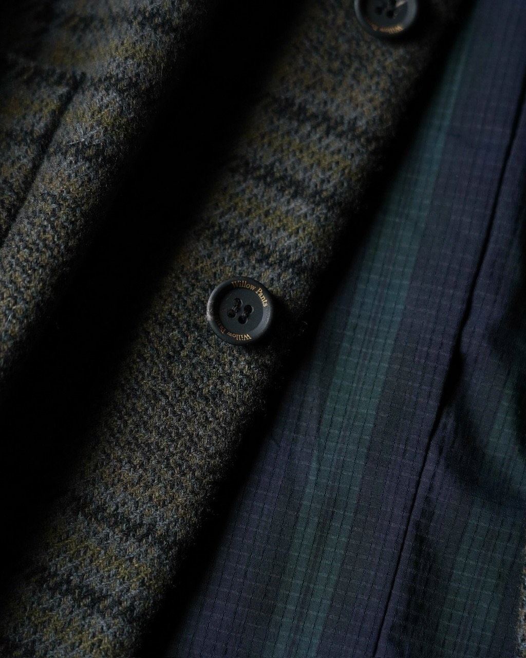 Willow Pants P-032 Grey Check | globule mag.