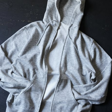Printed Zip Hoody (60s about L good print)