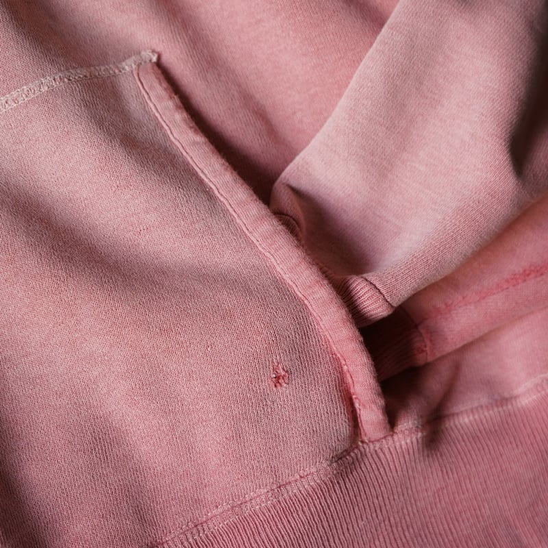 60~70s vintage sweat ピンク フェード Vintage Sweat Hoody (60-70s