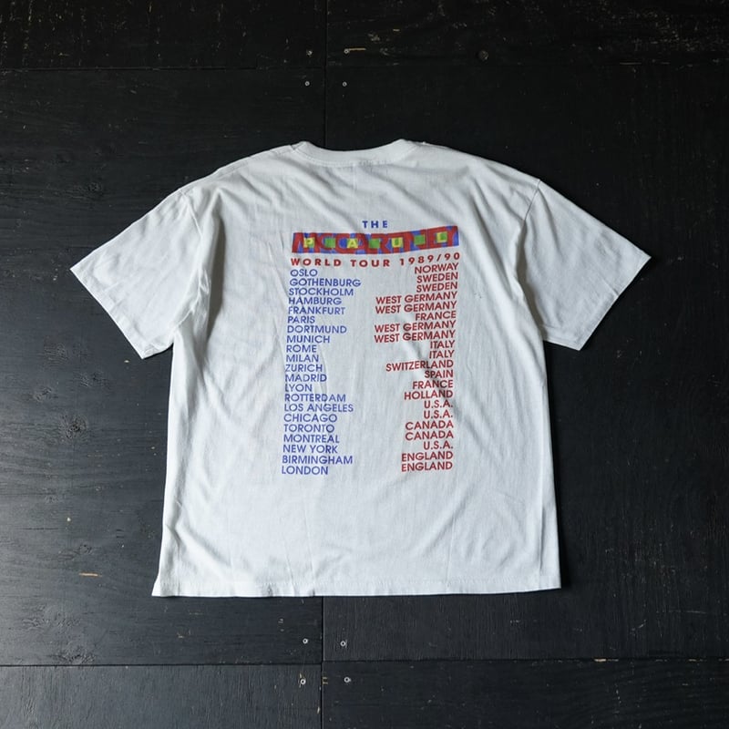 Paul McCartney Printed T-Shirt (80s L Tour T )