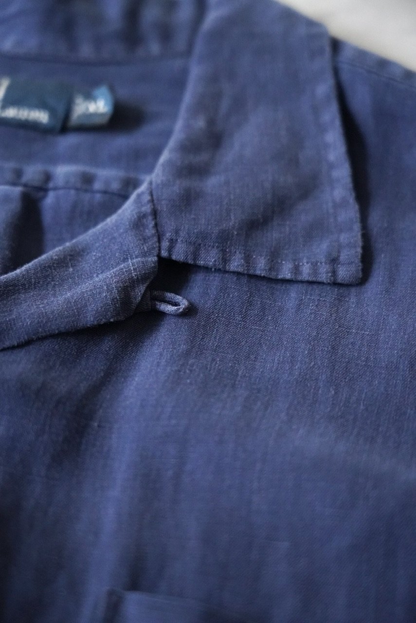 Polo Ralph Lauren Linen Silk Open Collar Shirt(