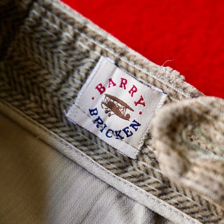 Barry Bricken Two Tuck Corduroy Trouser