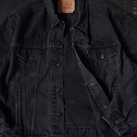 Levi's 70503 Black Denim Jacket (00s XXL Euro Model)
