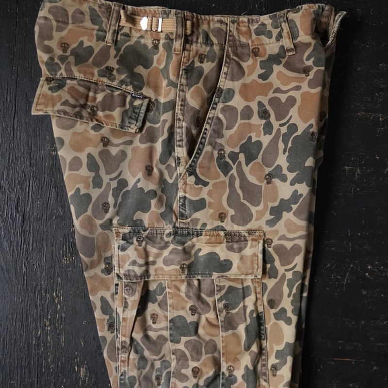Stussy Hunter Camo Skull Emb. Cargo Pant (00s 3
