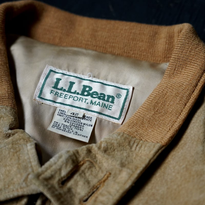 L.L. bean Type G-9 Suede Jacket | globule mag.