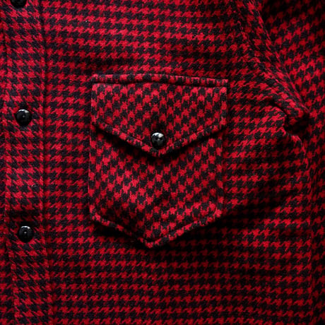 Penny's Town Craft Hound Tooth Wool Shirt