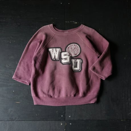 Champion Raglan Half Sleeve Sweat (60s M Runners Tag)
