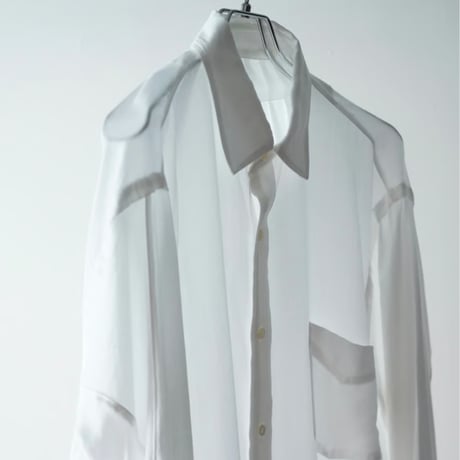 SUNNY ELEMENT Sleeping Shirt 3/4_White
