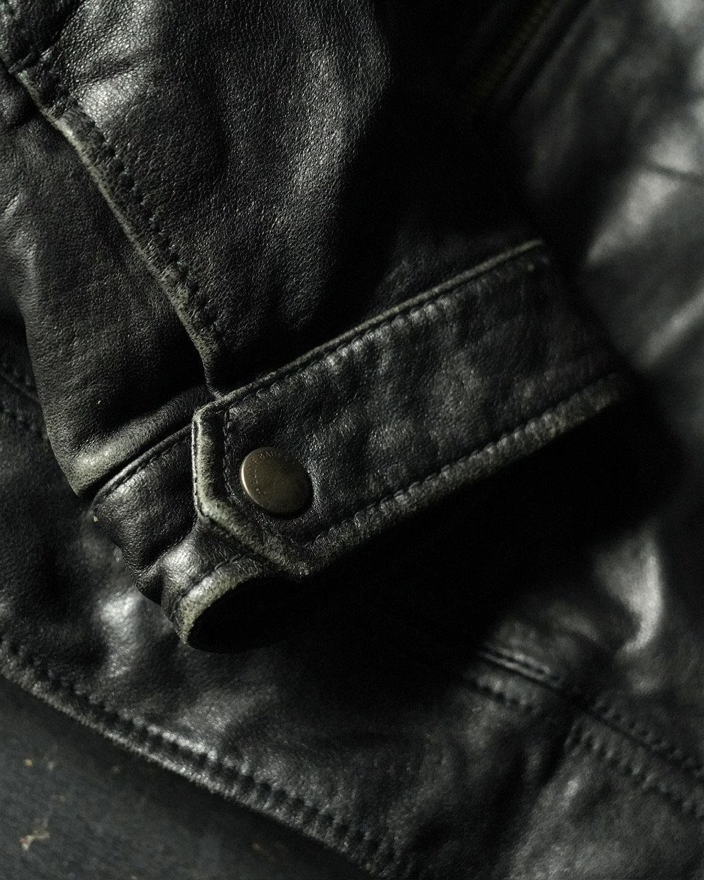 Eddie Bauer Zipped Leather Jacket (00s XL) | gl