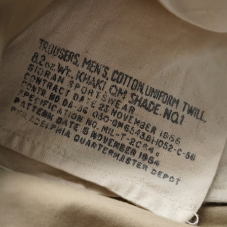 U.S. Army Chino Trousers (50s 33/29 )