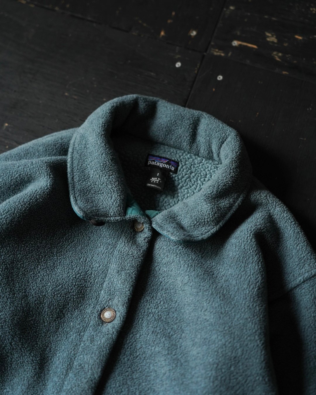 Patagonia Synchilla Shearling Coat (90s S) | gl