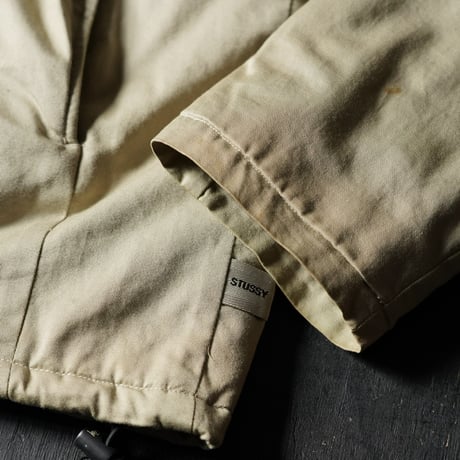 Stussy Cotton Insulated Jacket (90s M 紺タグ made in USA)