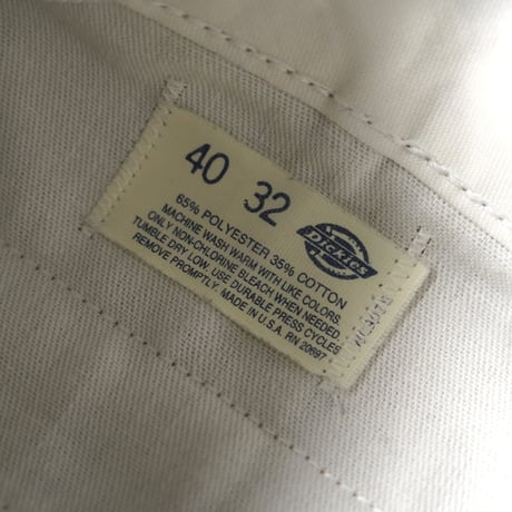 Dickies 874 Work Pant (80s 40/32 made in USA )