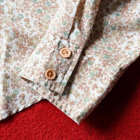 70s Kennington Poly/Cotton Shirt 隠れミッキー