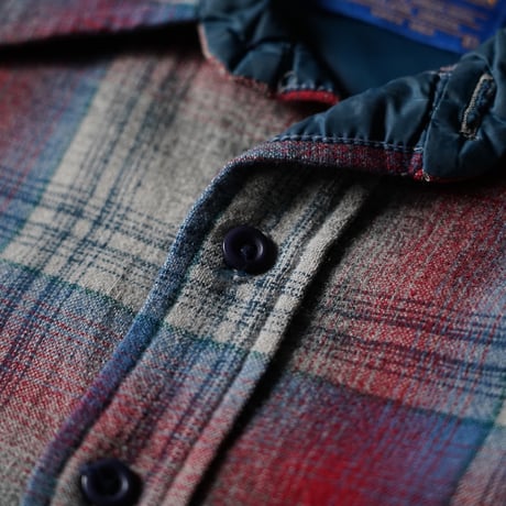 Pendleton Wool Shadow Plaid Shirt (L made in USA)