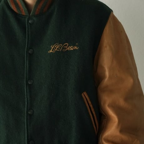 L.L. Bean Varsity Jacket (80s L made in USA )