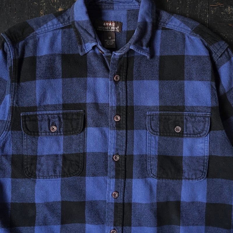 Moose Creek Heavy Flannel Shirt (90-00s M) | gl