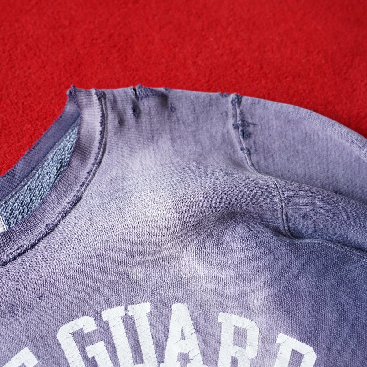 60s Champion Reverse Weave Crew Sweat Fade & Bo