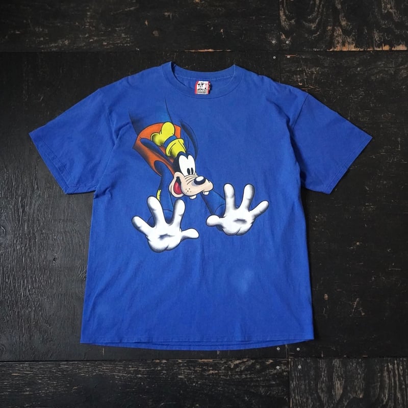 Disney Goofy Print T-Shirt (90s about XL made i