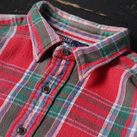 Polo Ralph Lauren Heavy Flannel Shirts (90-00s XL)