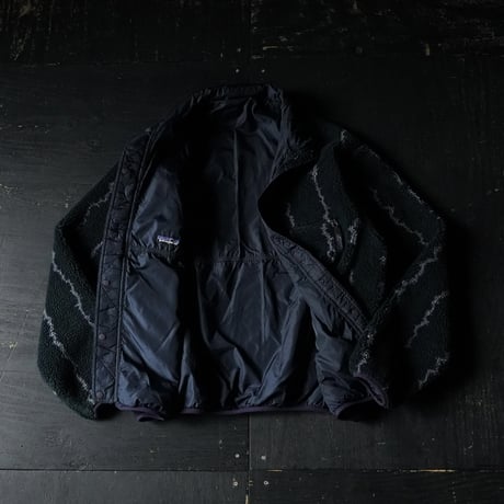 【Special】Patagonia Reversible Glissade Jacket "Thunder"  (90s L Very Good Condition!!)