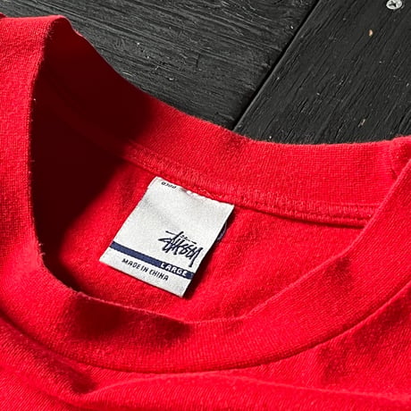 Stussy Printed T-Shirt （90-00s L 漢字モチーフ）