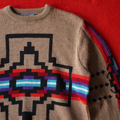 Pendleton Native Pattern Crew Sweater