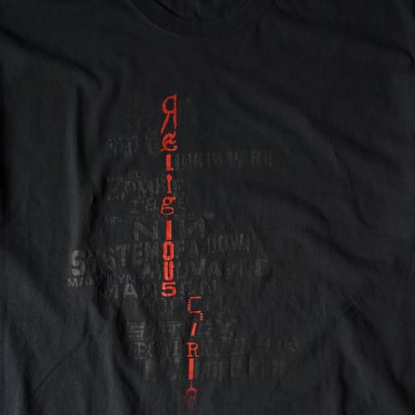 Printed Band T Shirt （00s L Rare!!）