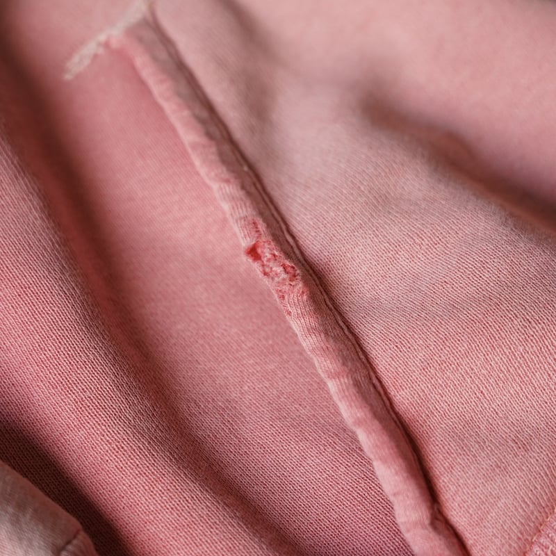 60~70s vintage sweat ピンク フェード Vintage Sweat Hoody (60-70s about M Fade&Boro)
