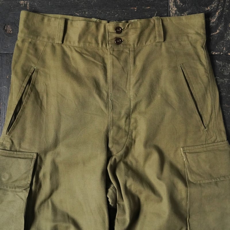 French Army M47 Pant (40-50s W33 前期モデル) | globu