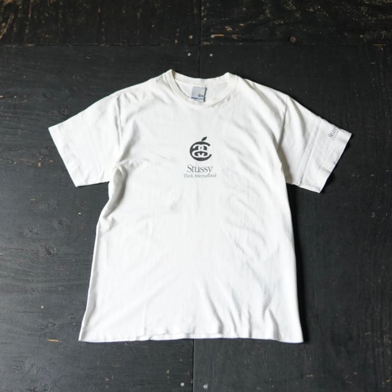 00s STUSSY APE オックスフォードシャツ M ホワイト 刺繍ロゴ 00s STUSSY APE オックスフォードシャツ M ホワイト 刺繍ロゴ