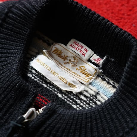 White Stag Zipped Crew Neck Sweater