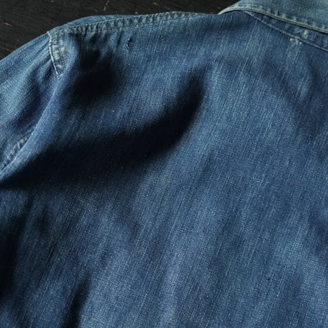 Vintage Denim Jacket (60-70s about M )